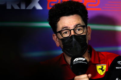 Mattia Binotto (ITA) Ferrari Team Principal in the FIA Press Conference.