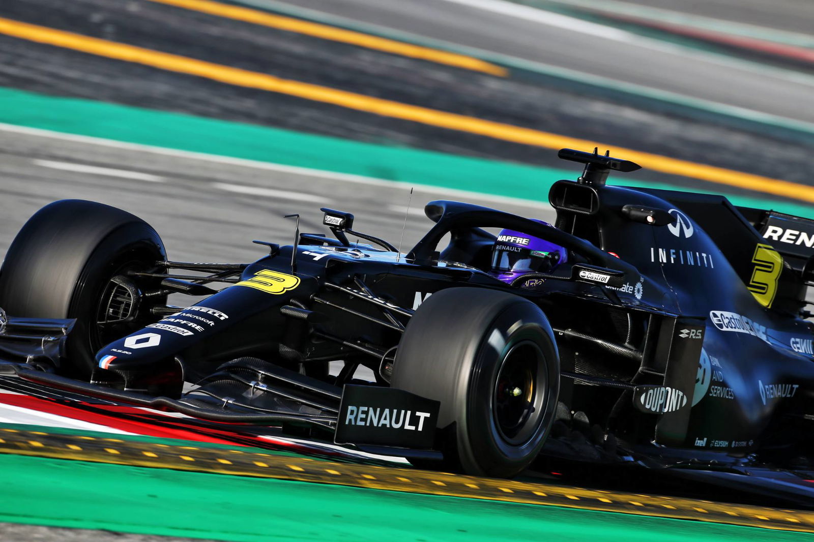 Barcelona F1 Test 2 Day 3 - Friday 1pm Results