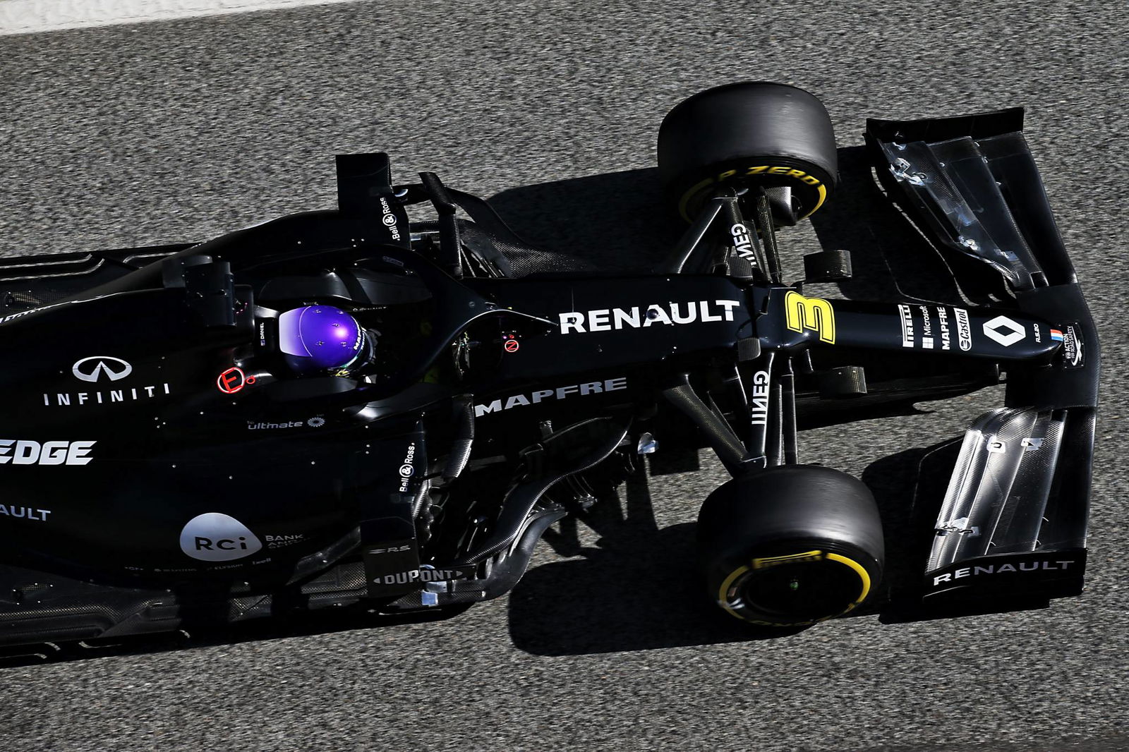 Romain Grosjean dalam kegelapan saat Haas bersiap untuk kick-off Austria