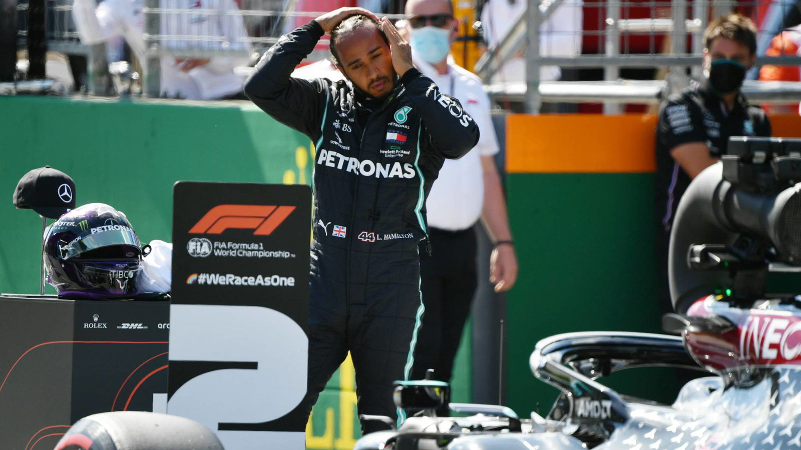Hamilton has ‘work to do’ after being pipped to Austrian GP pole