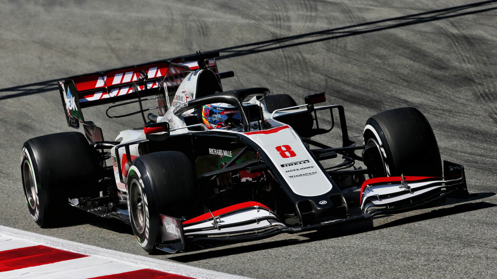 Grosjean tidak memiliki penjelasan untuk kecepatan cepat Haas F1 di GP Spanyol