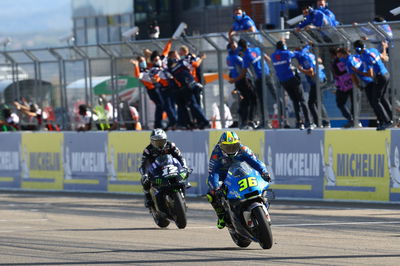 Joan Mir , MotoGP race, Aragon MotoGP. 18 October 2020