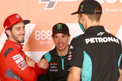 Andrea Dovizioso Franco Morbidelli Fabio Quartararo Europa MotoGP. 5 November 2020