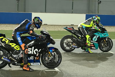 Valentino Rossi, Luca Marini, Qatar MotoGP test, 11 March 2021