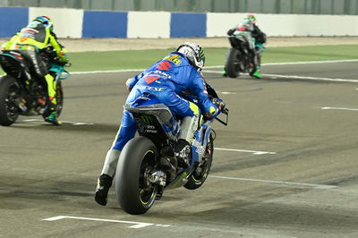 Joan Mir, Practice start, Qatar MotoGP test, 11 March 2021