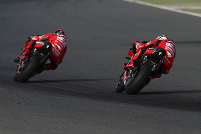 Francesco Bagnaia Jack Miller Qatar MotoGP test, 11 March 2021