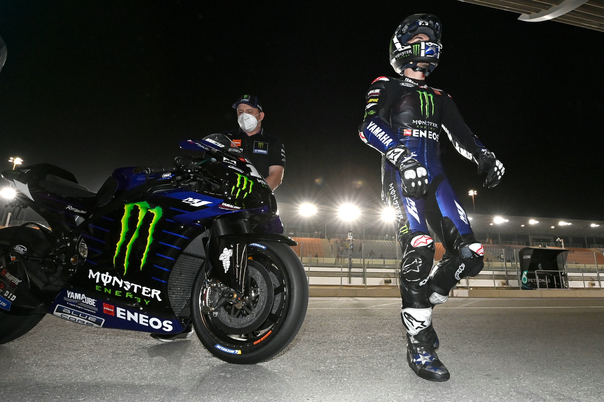 Maverick Vinales, Qatar MotoGP test, 12 March 2021