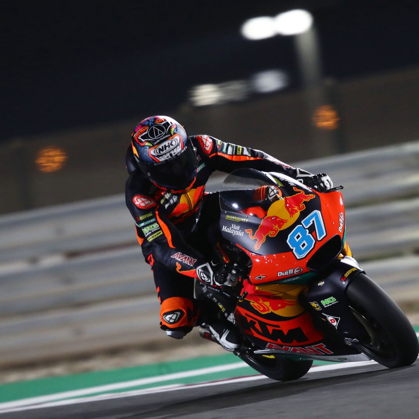 Remy Gardner Qatar Moto2 test, 19 March 2021