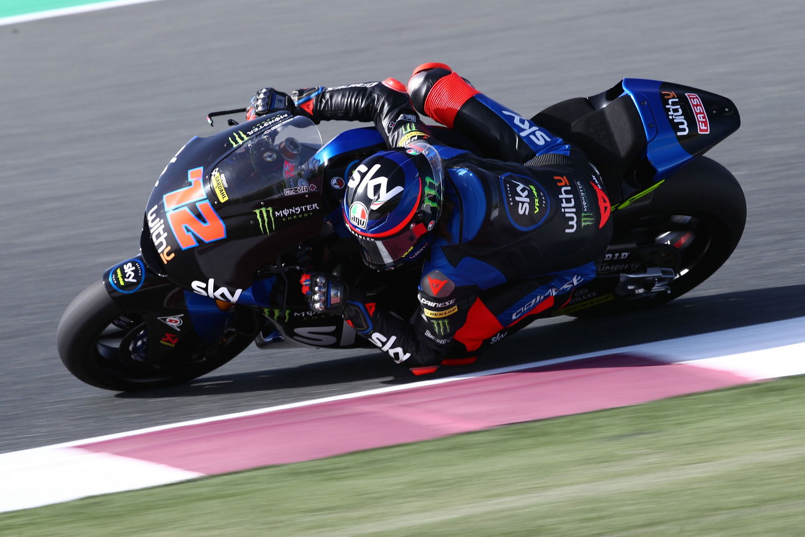 Marco Bezzecchi, Qatar Moto2 test, 21 March 2021