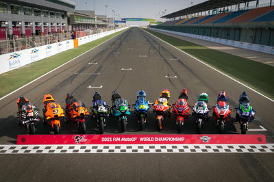 MotoGP bike line-up Qatar MotoGP 25 March 2021