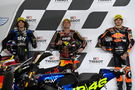 Sam Lowes Remy Gardner Marco Bezzecchi parc ferme, Moto2, Doha MotoGP, 3 April 2021