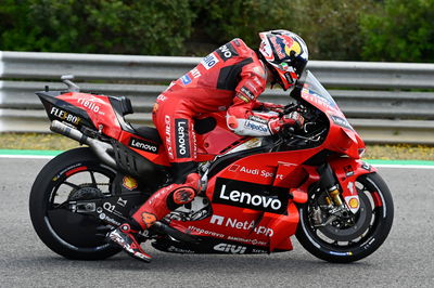 Jack Miller, practice start, MotoGP, Spanish MotoGP 30 April 2021