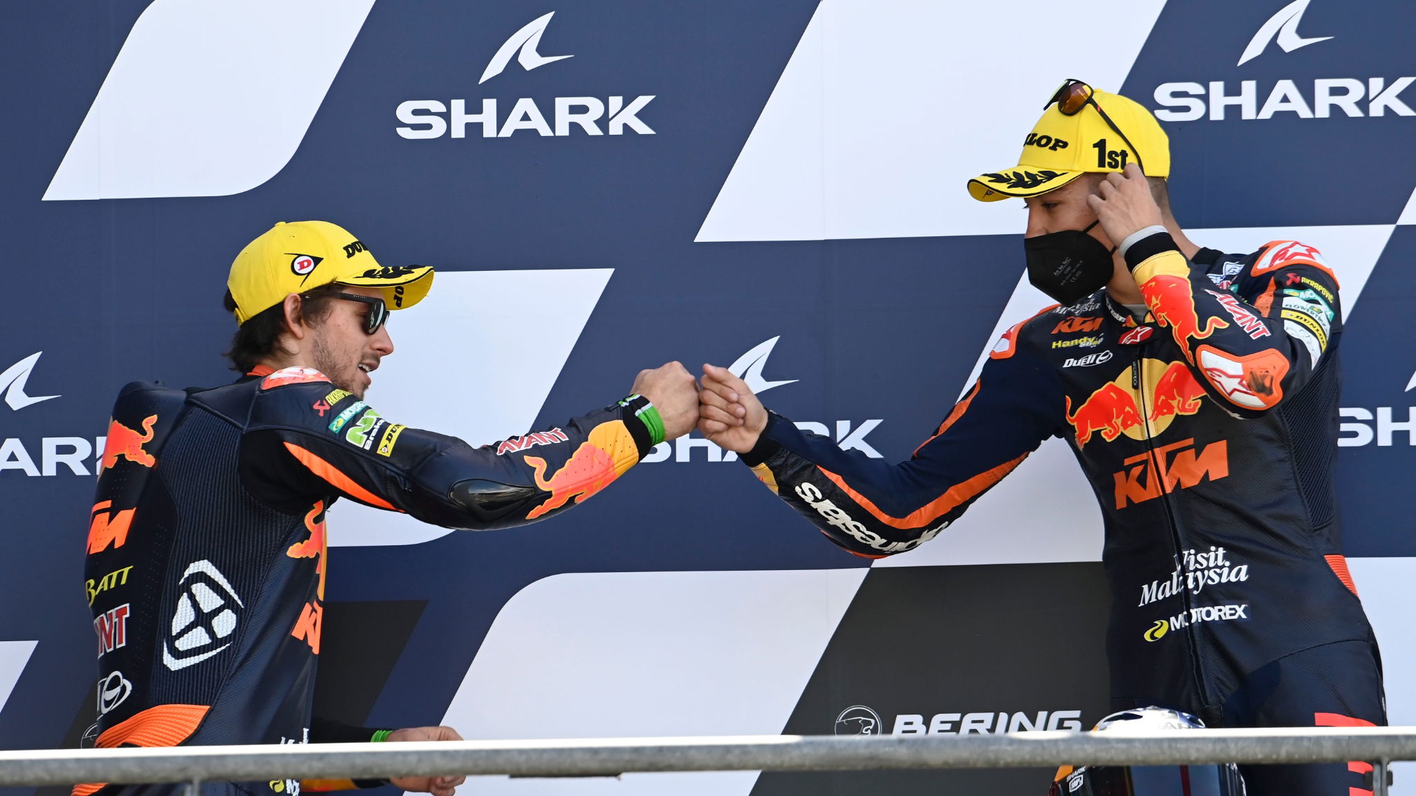 Raul Fernandez, Remy Gardner, Moto2 race, French MotoGP, 16 May 2021