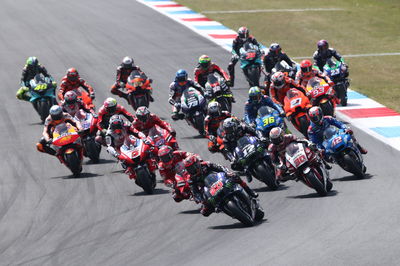 Fabio Quartararo race start, Dutch MotoGP race, 27 June 2021