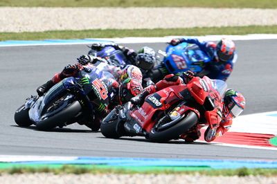 Francesco Bagnaia race start, Dutch MotoGP race, 27 June 2021