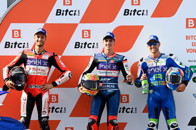 Fermin Aldeguer, Lukas Tulovic, Matteo Ferrari, MotoE, Austrian MotoGP, 14 August 2021