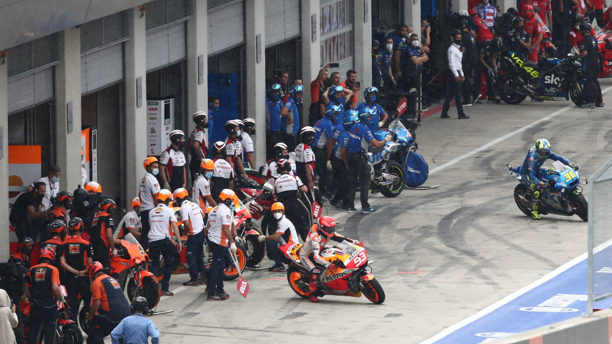 Marc Marquez MotoGP race, Austrian MotoGP, 15 August 2021