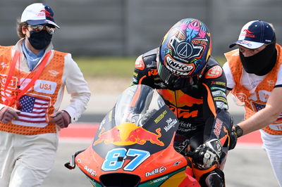 Remy Gardner, Moto2 race, Grand Prix of the Americas, 3 October 2021