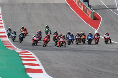 Start MotoGP race, Grand Prix Of The Americas, 3 October 2021