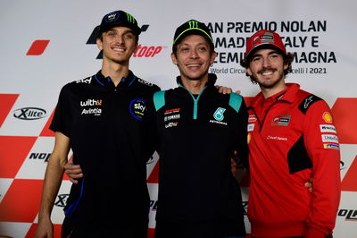 Luca Marini, Valentino Rossi, Francesco Bagnaia, MotoGP, Emilia-Romagna MotoGP 21 October 2021