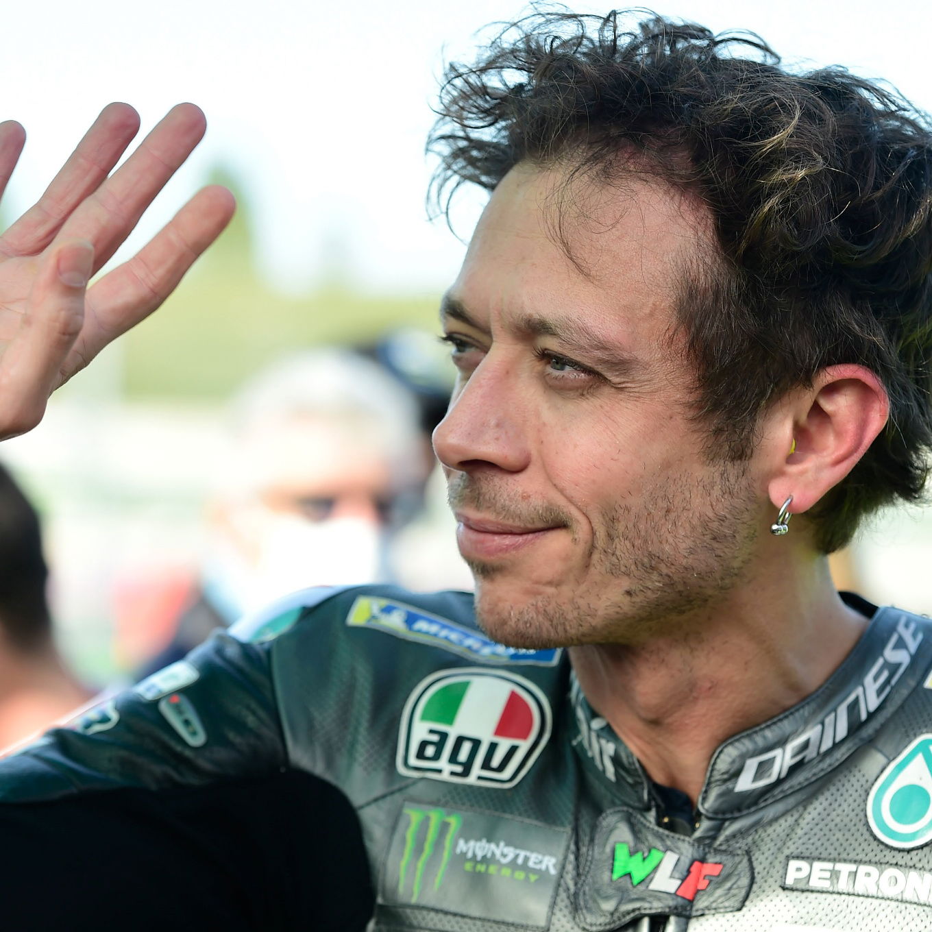 Valentino Rossi, Emilia-Romagna MotoGP race, 24 October 2021