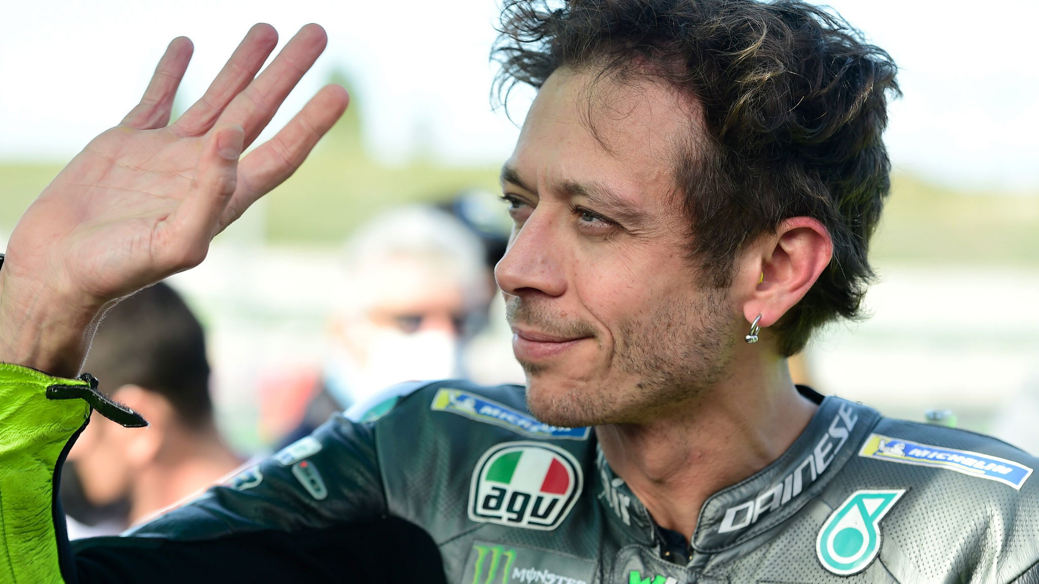 Valentino Rossi, Emilia-Romagna MotoGP race, 24 October 2021