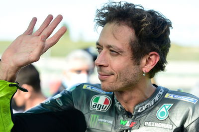 Valentino Rossi, Emilia-Romagna MotoGP race, 24 October 2021