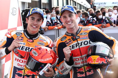 Marc Marquez Pol Espargaro , MotoGP race, Emilia-Romagna MotoGP. 24 October 2021