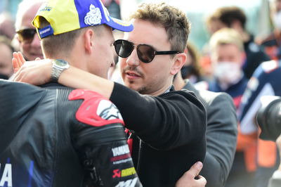 Fabio Quartararo, World Champion, Jorge Lorenzo, MotoGP race, Emilia-Romagna MotoGP 24 October 2021