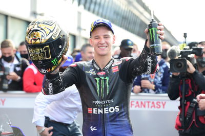 Fabio Quartararo, World Champion, MotoGP race, Emilia-Romagna MotoGP 24 October 2021