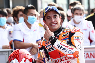 Marc Marquez , MotoGP race, Emilia-Romagna MotoGP. 24 October 2021