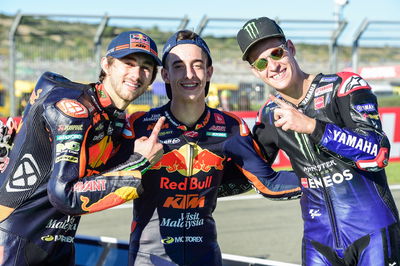 Remy Gardner, Pedro Acosta, Fabio Quartararo, MotoGP race, Valencia MotoGP 14 2021