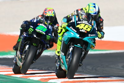 Valentino Rossi, Valencia MotoGP race, 14 November 2021