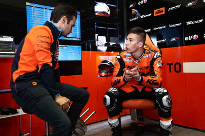 Raul Fernandez, Dani Pedrosa, Jerez MotoGP test, 18 November 2021