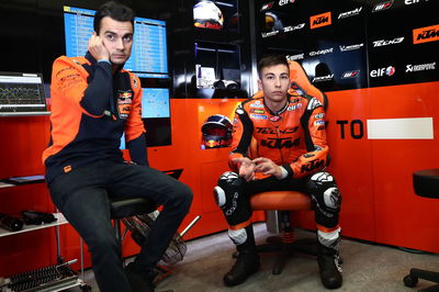 Raul Fernandez, Dani Pedrosa, Jerez MotoGP test, 18 November 2021