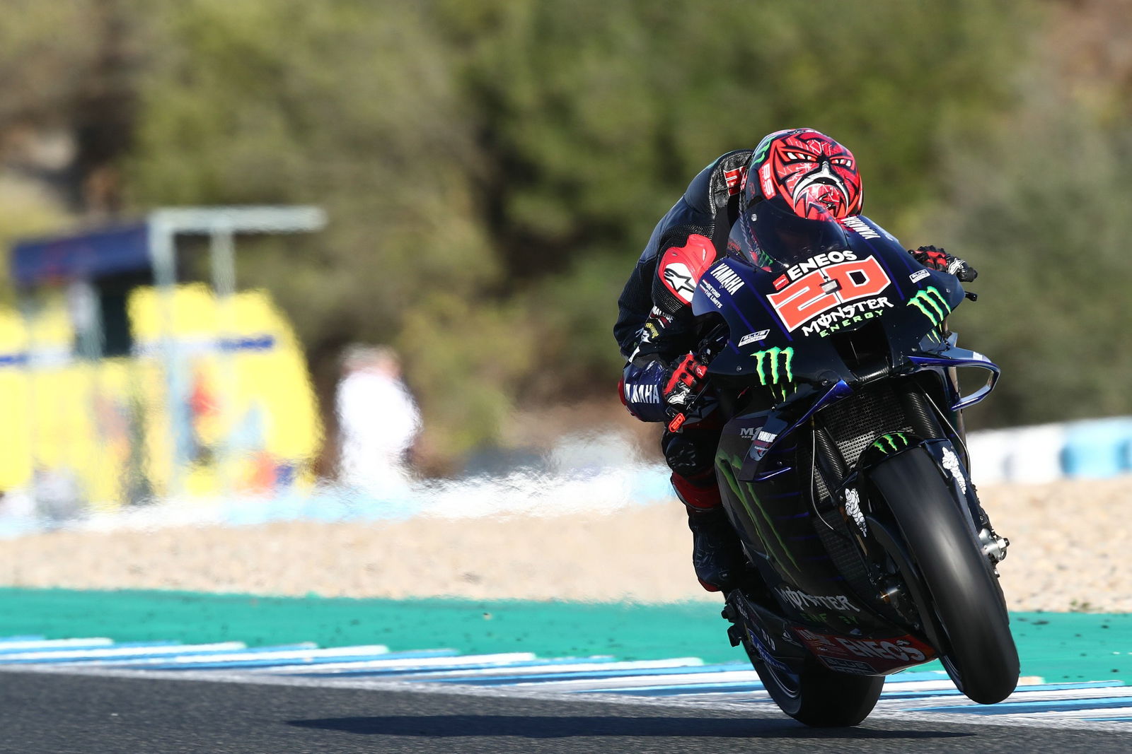 Fabio Quartararo, Jerez MotoGP test, 18 November 2021