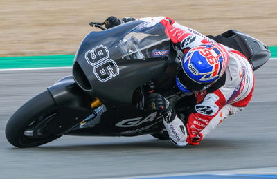 Jake Dixon Jerez Moto2 test, 22 November 2021