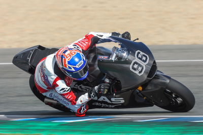 Jake Dixon Jerez Moto2 test, 22 November 2021