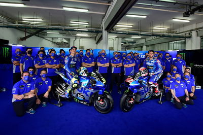 Team Suzuki Ecstar launch, Joan Mir, Alex Rins, MotoGP, Sepang MotoGP test 4 January 2022