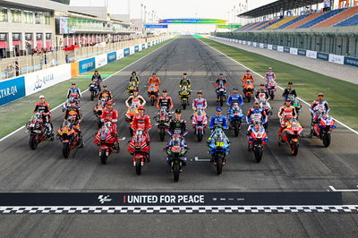 MotoGP rider line up, Qatar MotoGP 3 March 2022