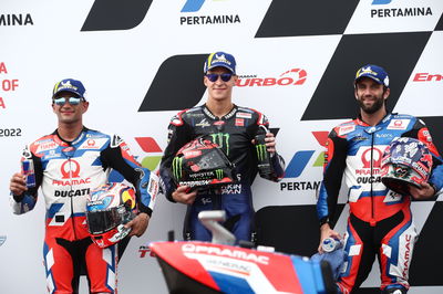 Jorge Martin Fabio Quartararo Johann Zarco Indonesian MotoGP, 19 March 2022