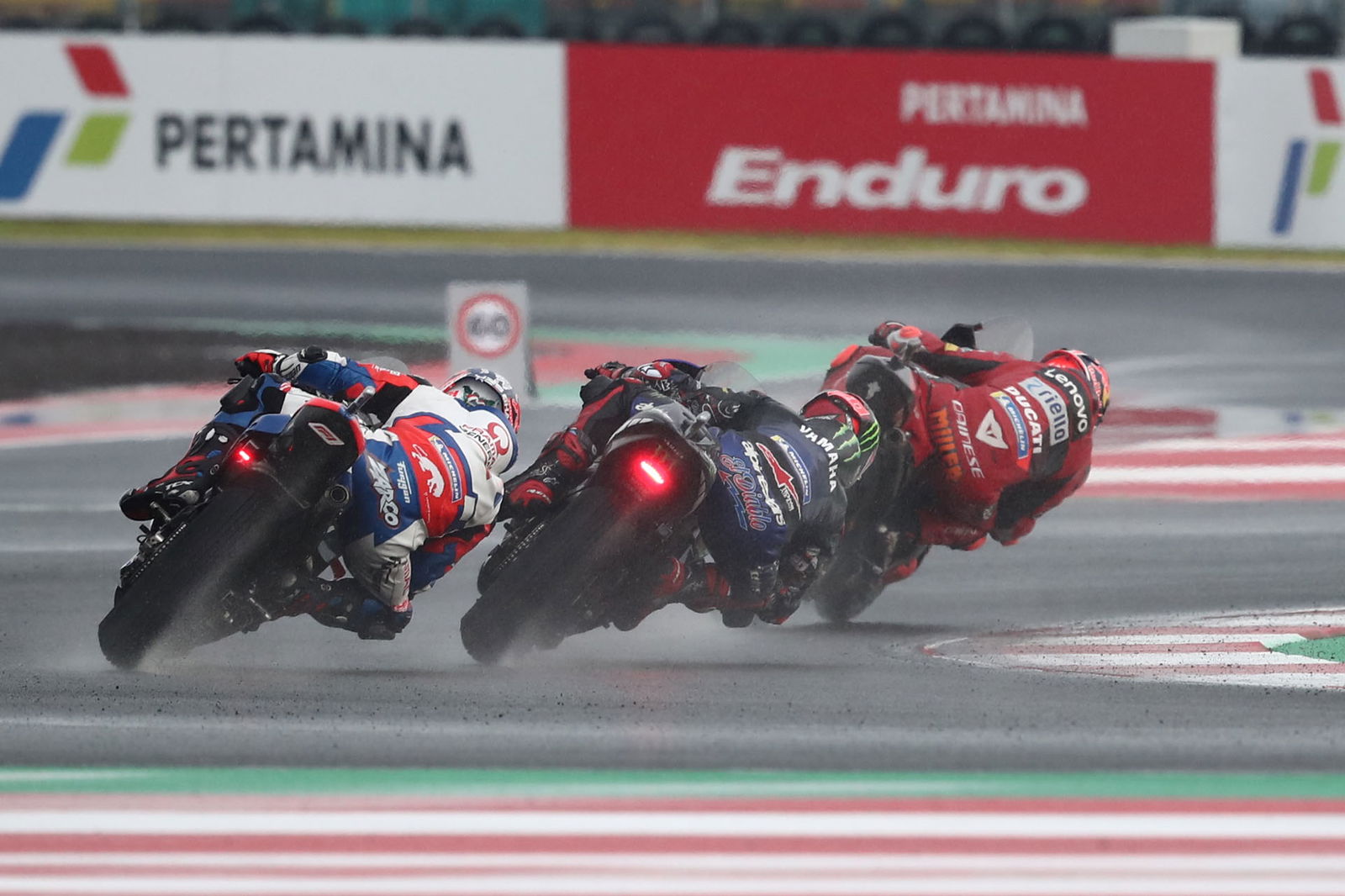 Jack Miller Fabio Quartararo Johann Zarco , MotoGP race, Indonesian MotoGP, 20 March 2022