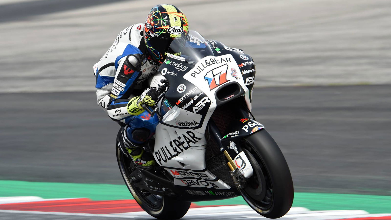 Abraham stays with Aspar Ducati for 2018