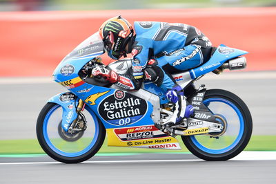 Moto3: Canet wins on countback after Silverstone red flag