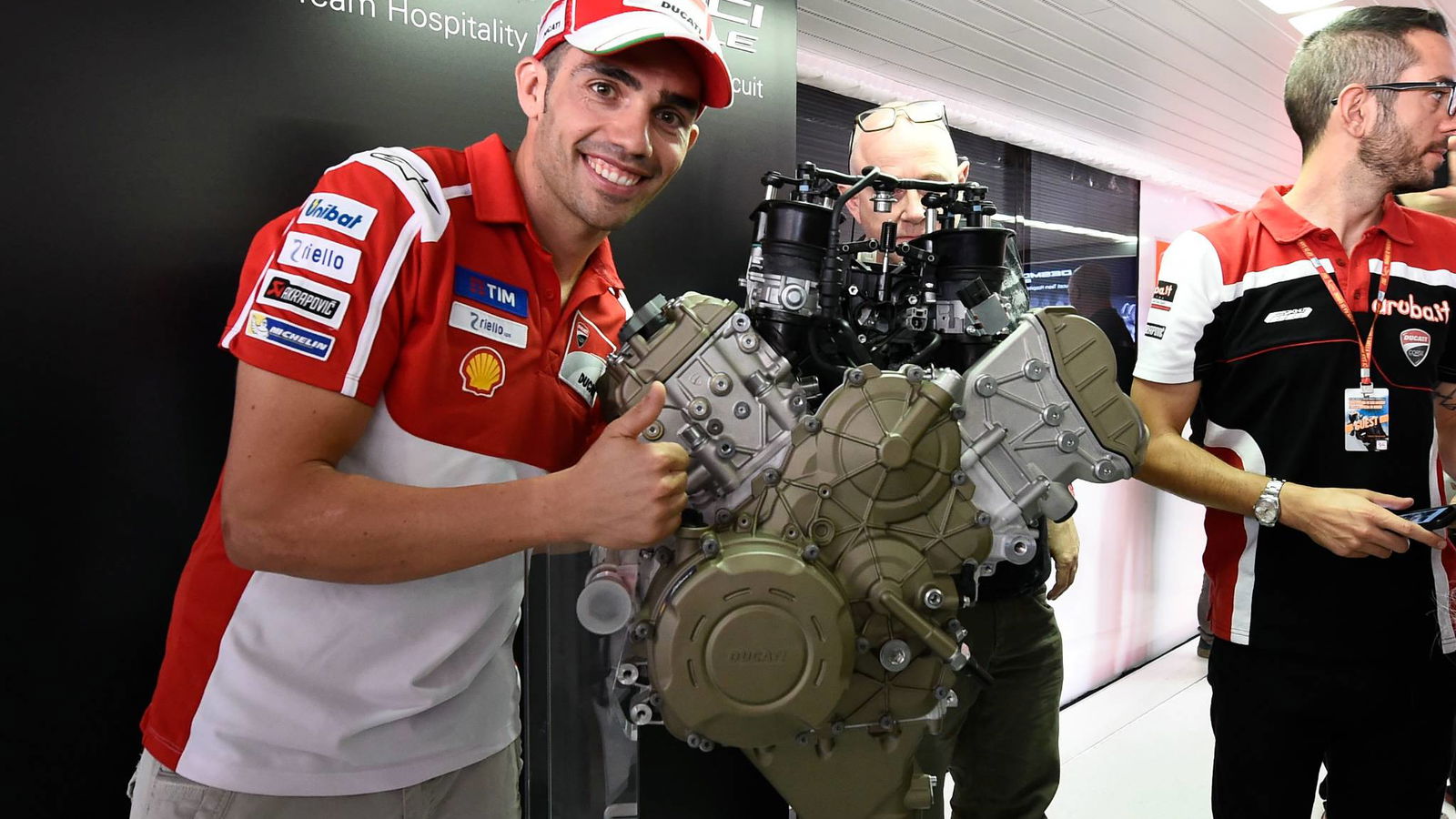 Pirro: V4 engine felt like Ducati GP15
