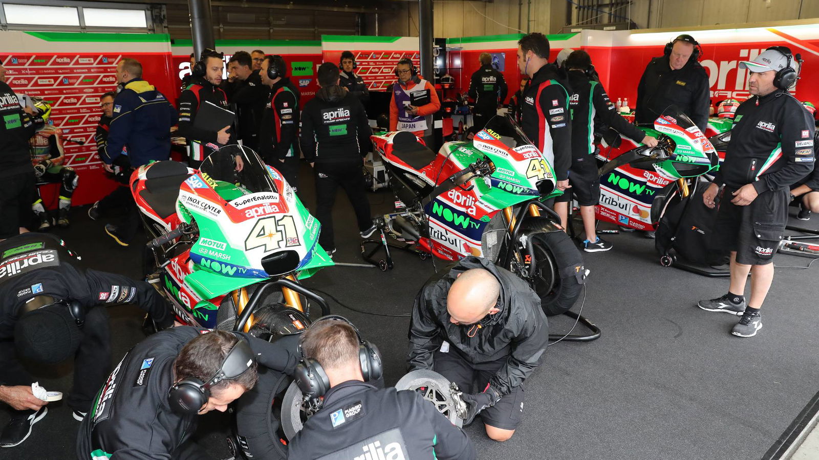 Tes Sepang, Aprilia turunkan motor baru