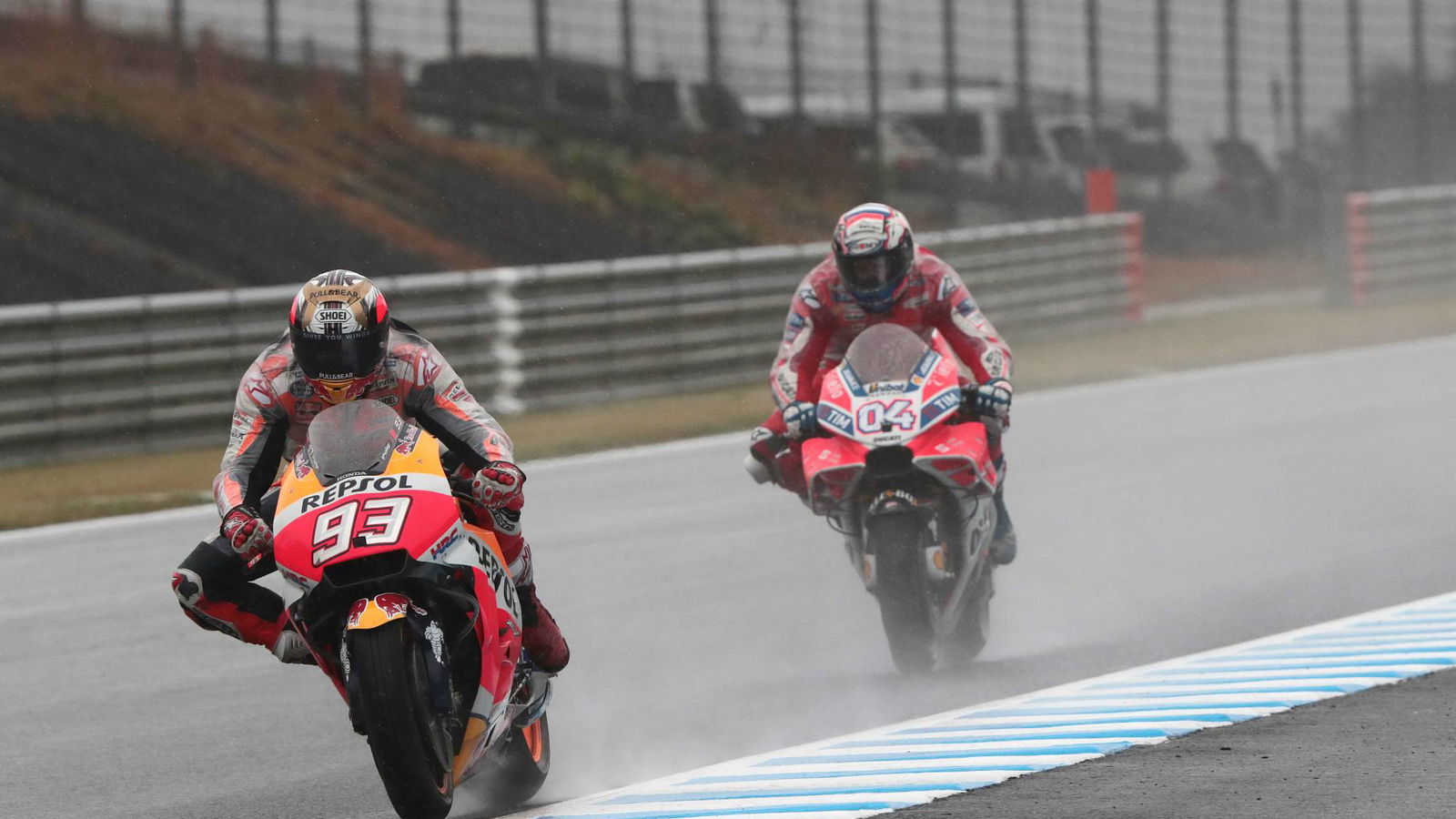Marquez fast in wet because 'I believe'