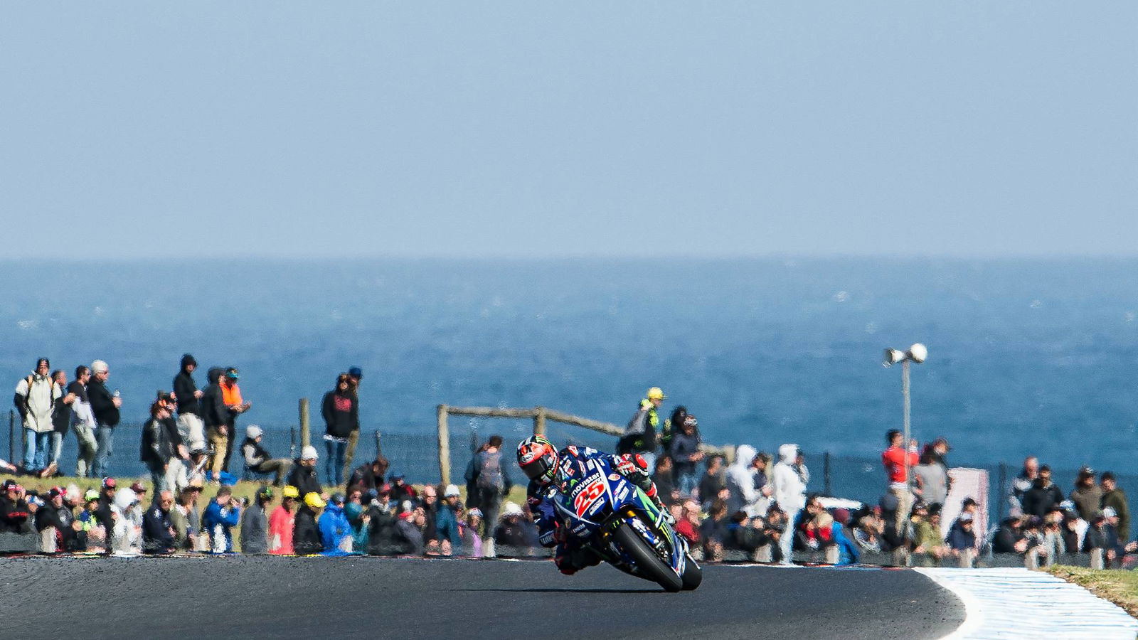 Vinales ‘lucky’ to walk away from high speed fall
