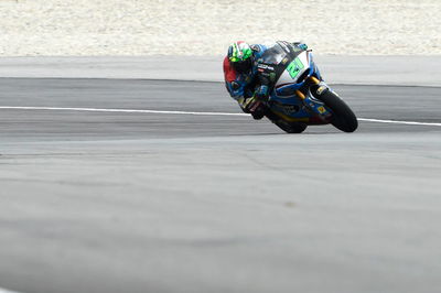 Moto2 Malaysia: Morbidelli pole, Luthi hurt