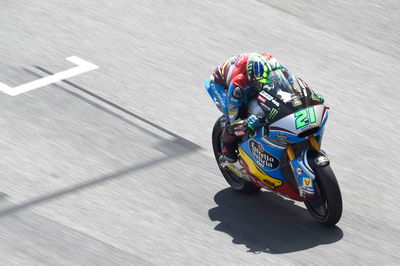 Moto2 Malaysia: Morbidelli pole, Luthi hurt